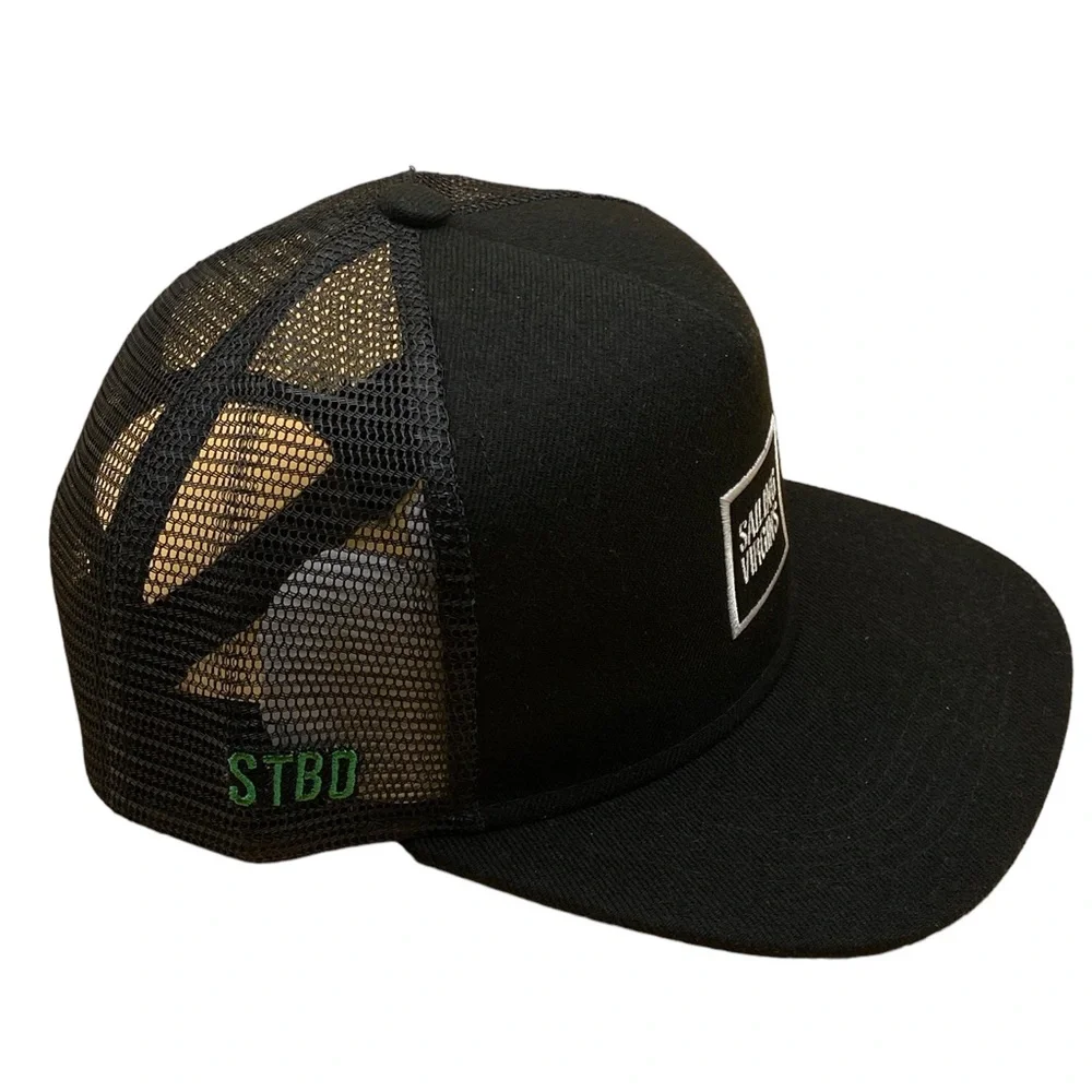 SAILING VIRGINS SNAPBACK FLAT BRIM MESH STREETWEAR HAT - Picture 2 of 4